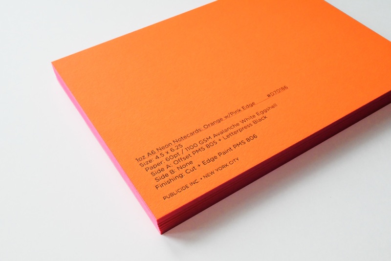 1oz Fluorescent Notecards: photo 2