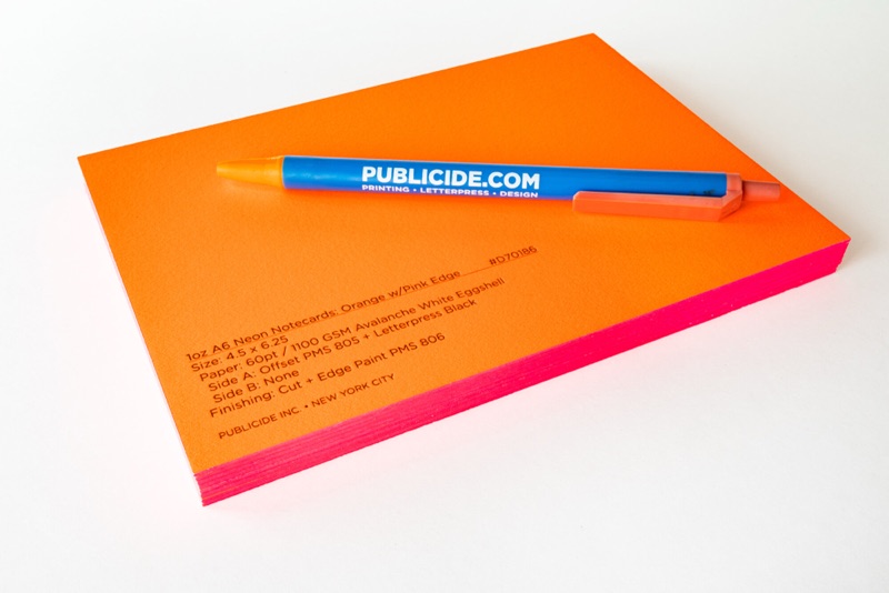 1oz Fluorescent Notecards: photo 6