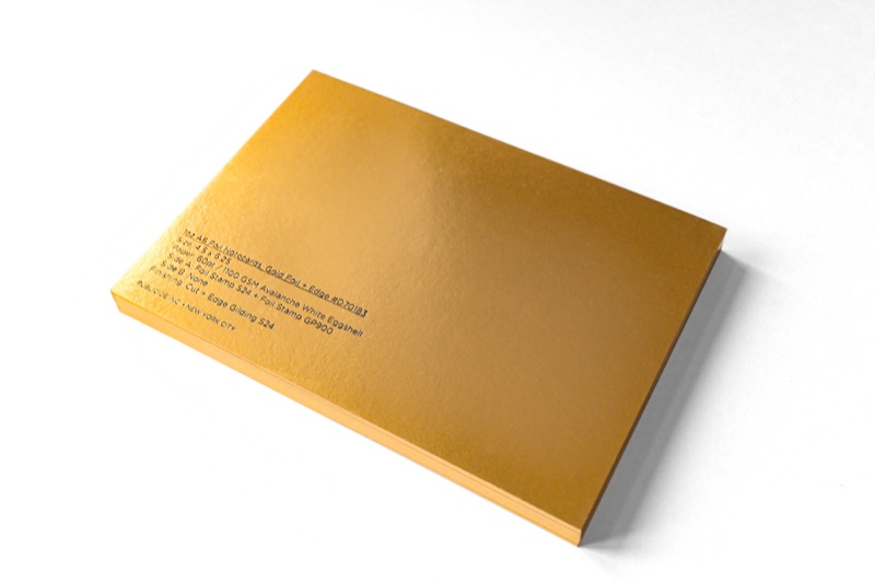 1oz Gold Notecards