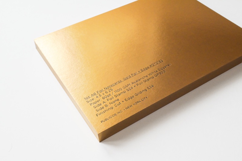 1oz Gold Notecards: photo 2