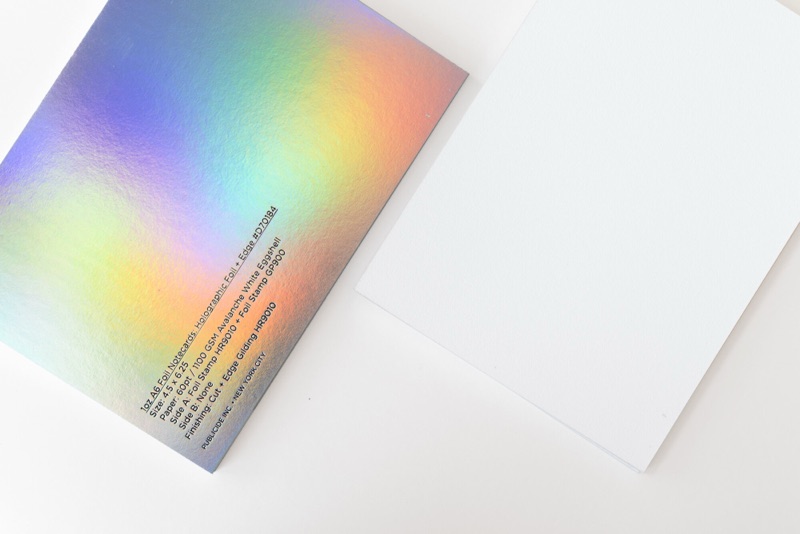 1oz Holographic Notecards, photo 3