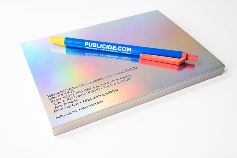 1oz Holographic Notecards; photo 6