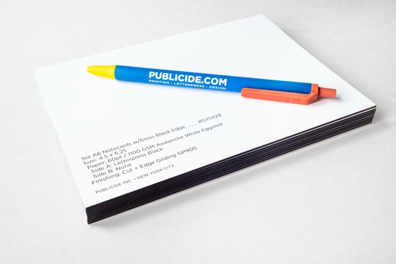 1oz White Notecards. Photo 6