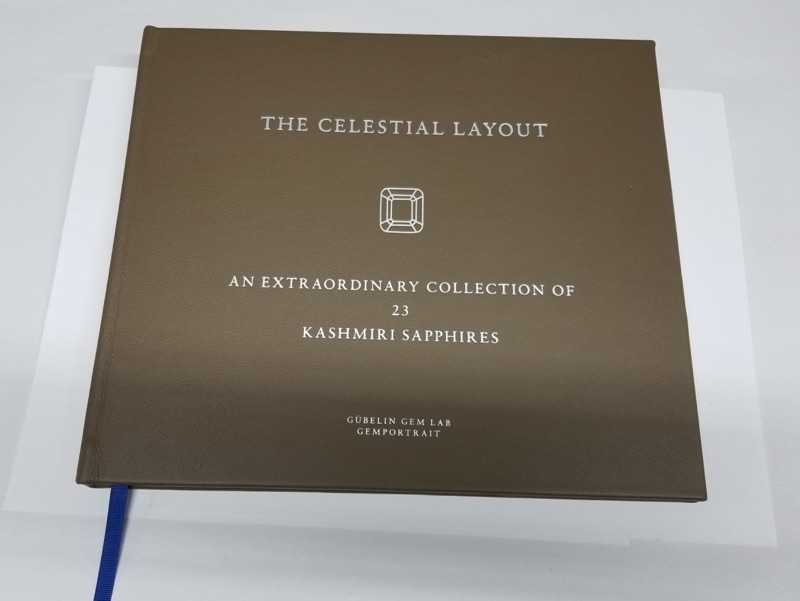 The Celestial Layout hardcover with bronze foil cover