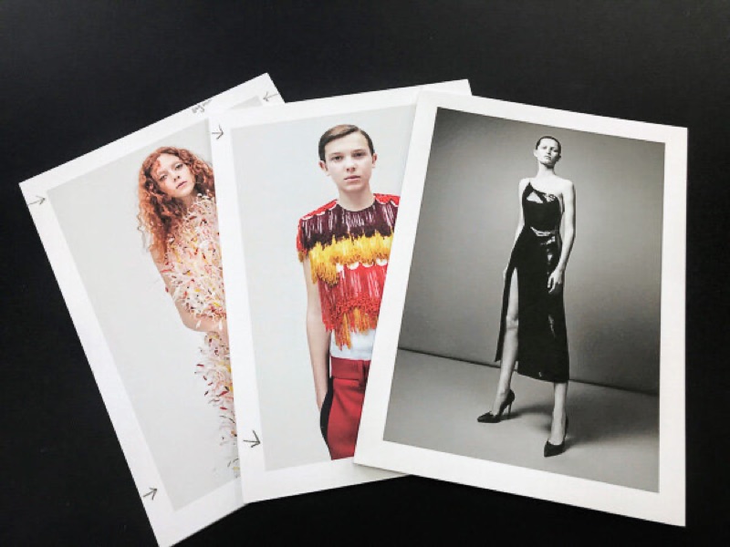 CMYK linesheet designer lookbook