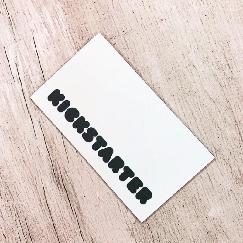 Corporate business cards for Kickstarter