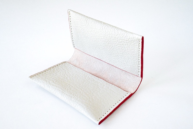 Cream Leather Wallet, photo 4