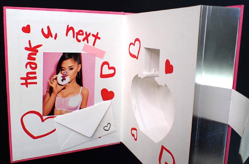 Die cut perfume box