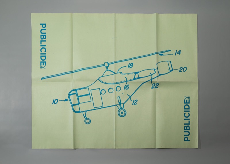 Panel newsprint poster