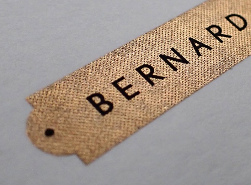 Engraved print cards