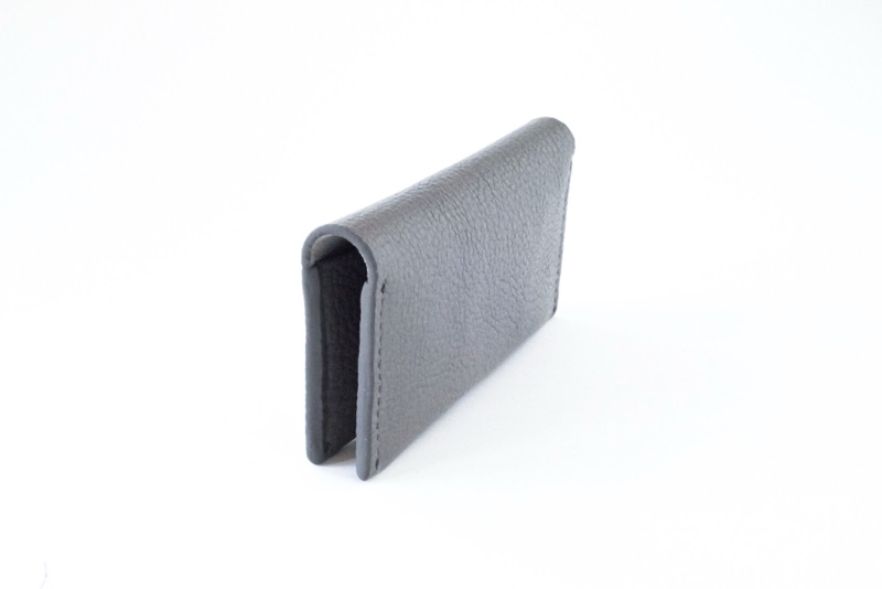 Gray Leather Wallet