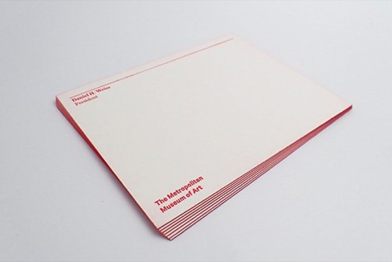 Letterpress notecards with deep impression